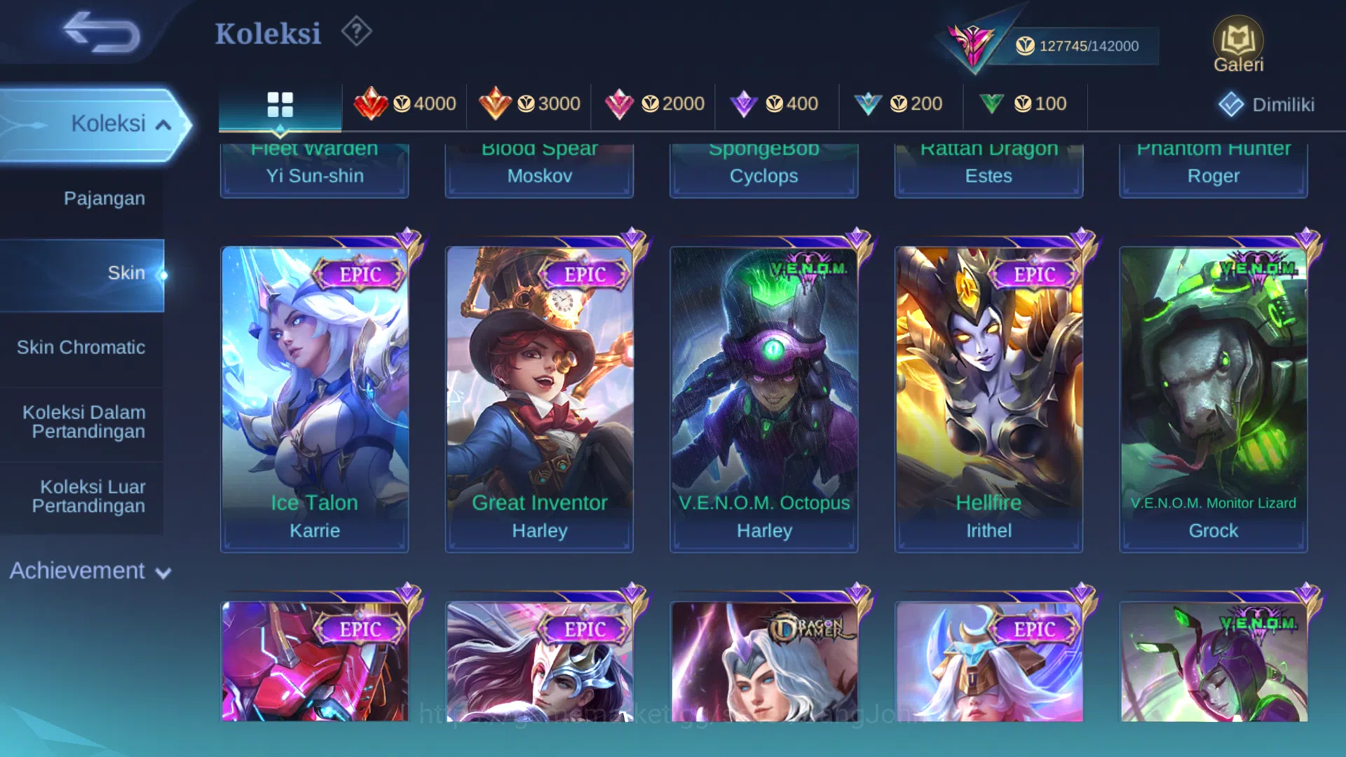 Mobile Legends: Bang Bang Accounts Hero 131|Skin 377|Legend Johnson|Aspirants Change| image 14