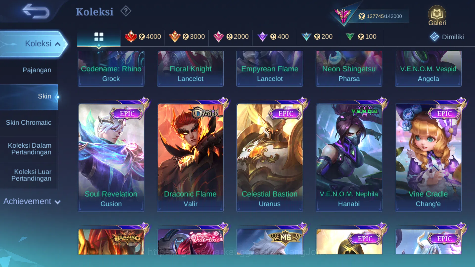 Mobile Legends: Bang Bang Accounts Hero 131|Skin 377|Legend Johnson|Aspirants Change| image 16