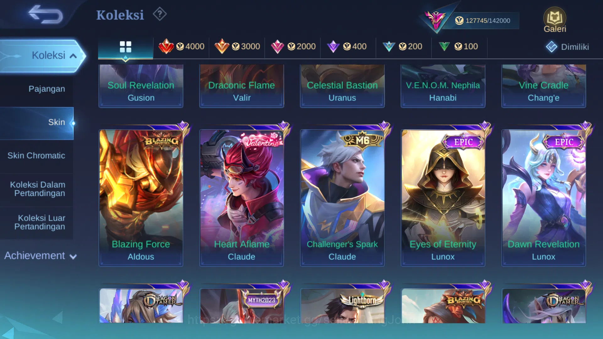 Mobile Legends: Bang Bang Accounts Hero 131|Skin 377|Legend Johnson|Aspirants Change| image 17