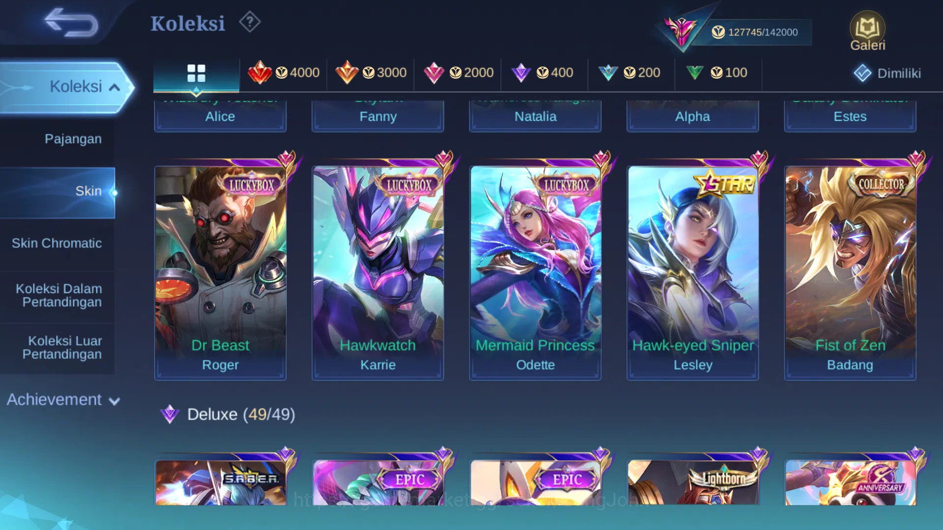 Mobile Legends: Bang Bang Accounts Hero 131|Skin 377|Legend Johnson|Aspirants Change| image 9