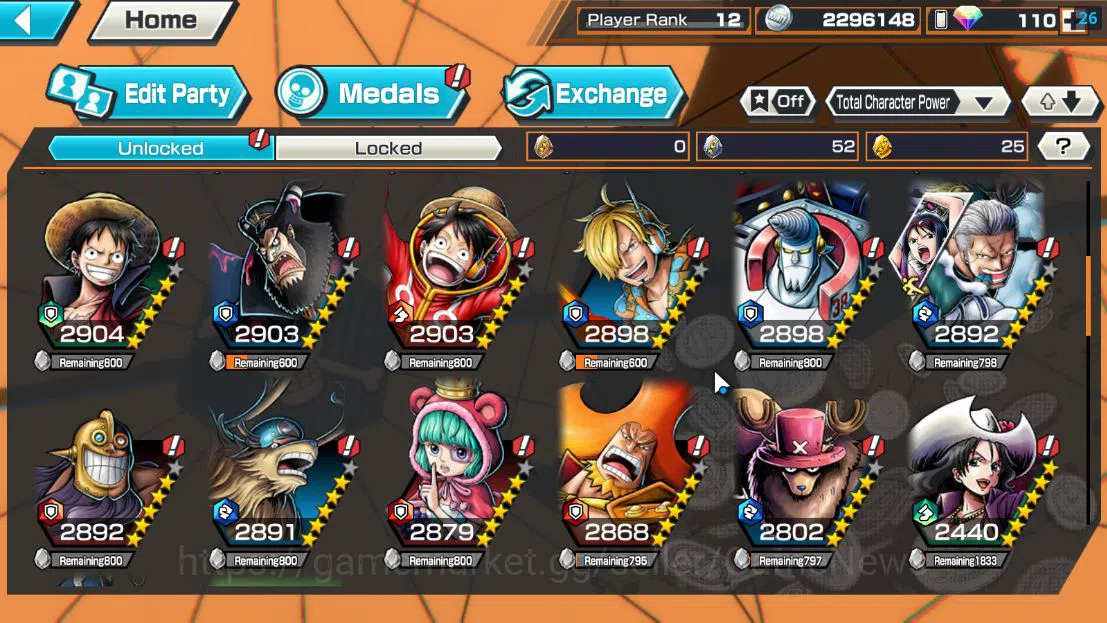 One Piece Bounty Rush Accounts Global|4 EX|[Borsalino,5Elder Saturn,GP Newgate,On image 5