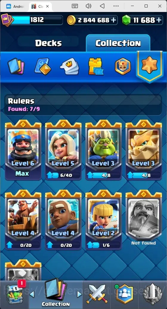 Clash Royale Accounts Mobile |Trophy 13701|11 Max Hero Cards|22 EVO Card image 18