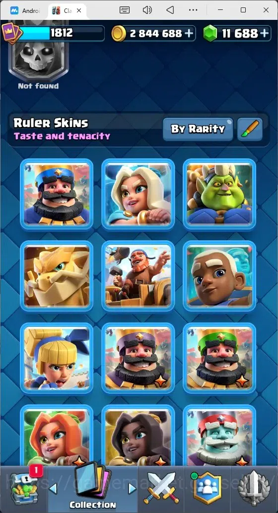 Clash Royale Accounts Mobile |Trophy 13701|11 Max Hero Cards|22 EVO Card image 19