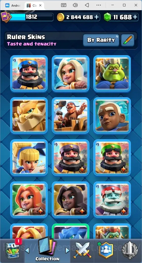Clash Royale Accounts Mobile |Trophy 13701|11 Max Hero Cards|22 EVO Card image 20