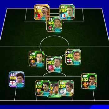 eFootball Accounts High-End kolektif 3224 Ronaldo bigitime x pepe epic new x lampard x Van Basten x Ronaldinho x cafu x