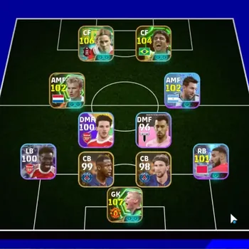 eFootball Accounts Legends & Iconic Players Android|Power 3120|5 Epic Peter Schmeichel,Fernando Torres,Bebeto,Dennis