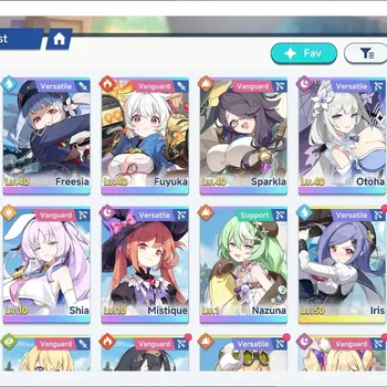 Stella Sora Accounts Global|Lv 30|10 SSR 5 Limited|Chitose T1,Fuyuka,Sparkla,Otoha,Shia|Gerie T2,Nanoha T1,etc|15 SSR