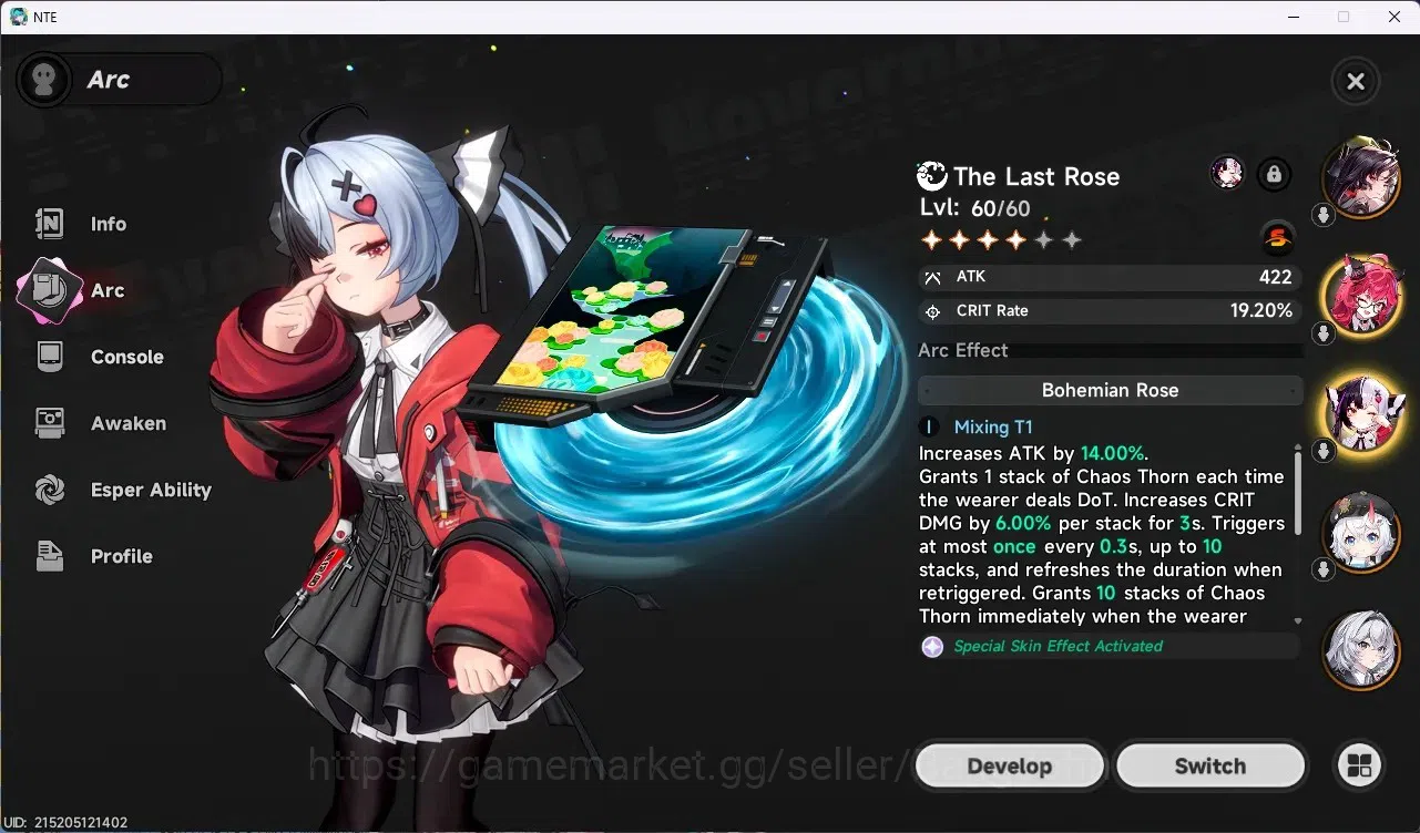 Neverness to Everness Accounts SEA | Lv 44 | 7 S-Class (Lacrimosa A1,Hotori)+Sign image 5