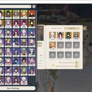 Genshin Impact Accounts Others Asia|AR 55|Prem Team Nefer|5 Limited + 3 (*5 Weapon)|Escoffier,Columbina+Signature,Zibai|Male