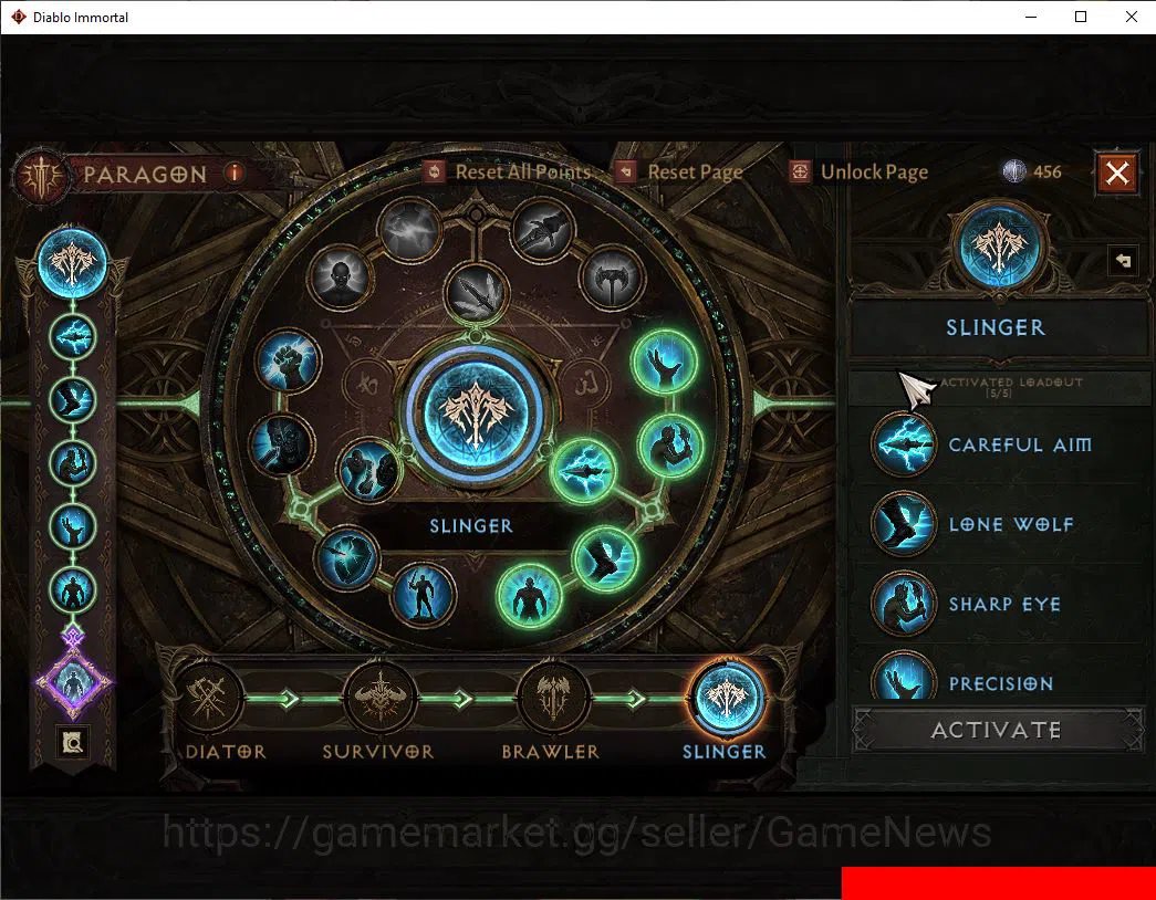 Diablo Immortal Accounts OCE-Azmodan|Lv60(576)|Necromancer|CR 32k|Reso 435| image 4