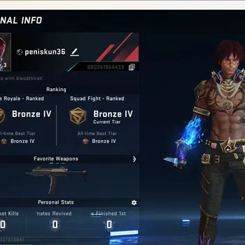 Blood Strike Accounts Rare Skin ASIA|Ultra Melee ButterflyKnife-Synthwave|Ultra Striker Nacho-EDM|1 Legendary Gun|1