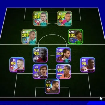 eFootball Accounts Legends & Iconic Players Android|Epic Eden Hazard,Luis Suarez,P.E.Aubameyang|Show Time Lionel Messi|27