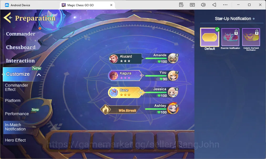 Magic Chess: Go Go Accounts Global|Rank Legend X *10|Historical Best *408|YZ C image 13