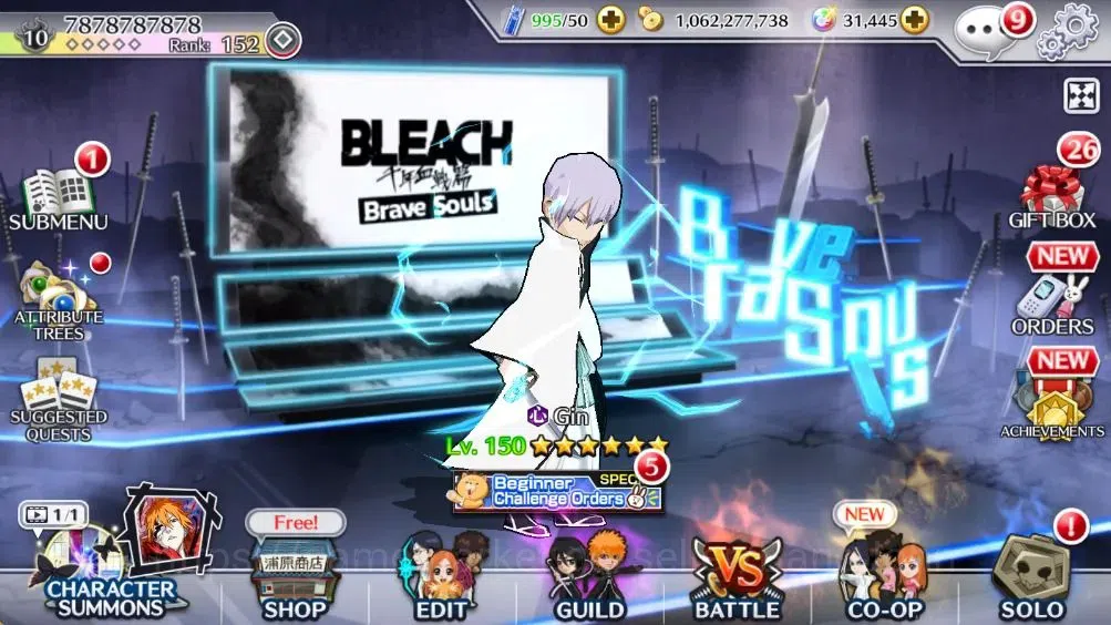 Bleach: Brave Souls Accounts Global | 31k Orb+Fresh All Story |Momo TYBW2026,Sh image 1