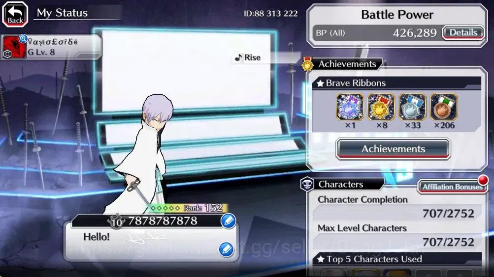Bleach: Brave Souls Accounts Global | 31k Orb+Fresh All Story |Momo TYBW2026,Sh image 2