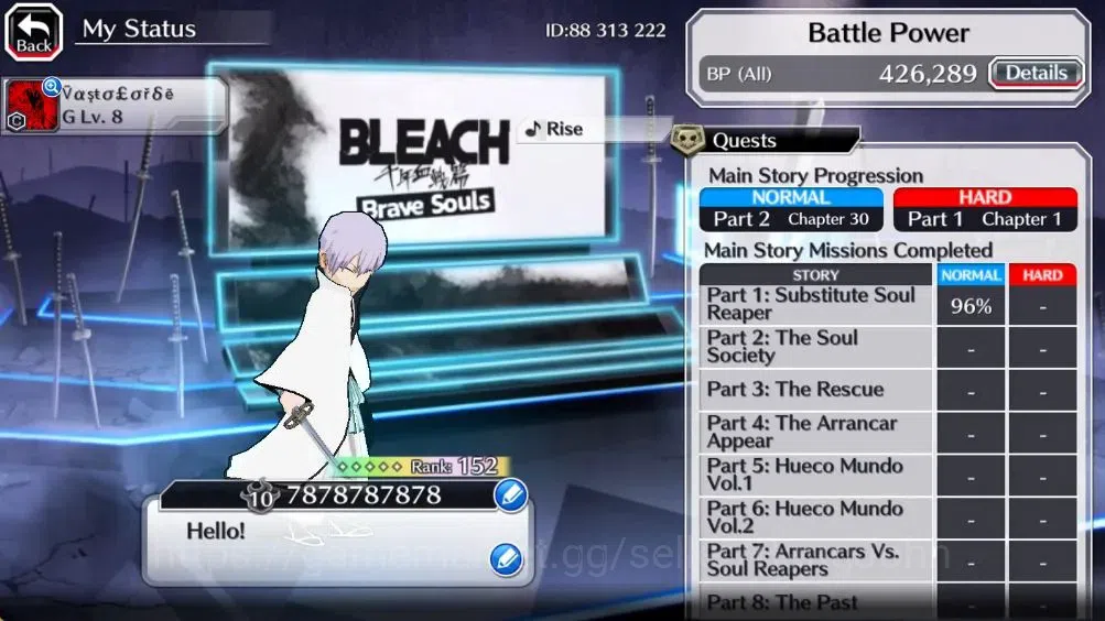 Bleach: Brave Souls Accounts Global | 31k Orb+Fresh All Story |Momo TYBW2026,Sh image 4