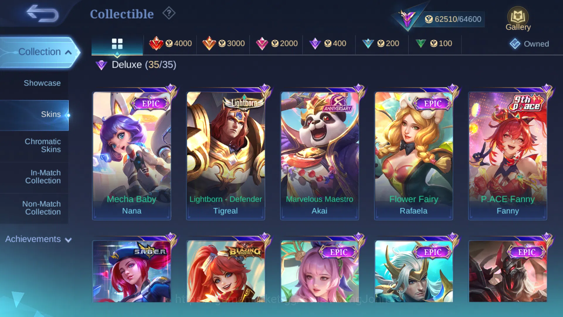 Mobile Legends: Bang Bang Accounts Hero 97 | Skin 234 | Prime Granger | Kof Karina |  image 14