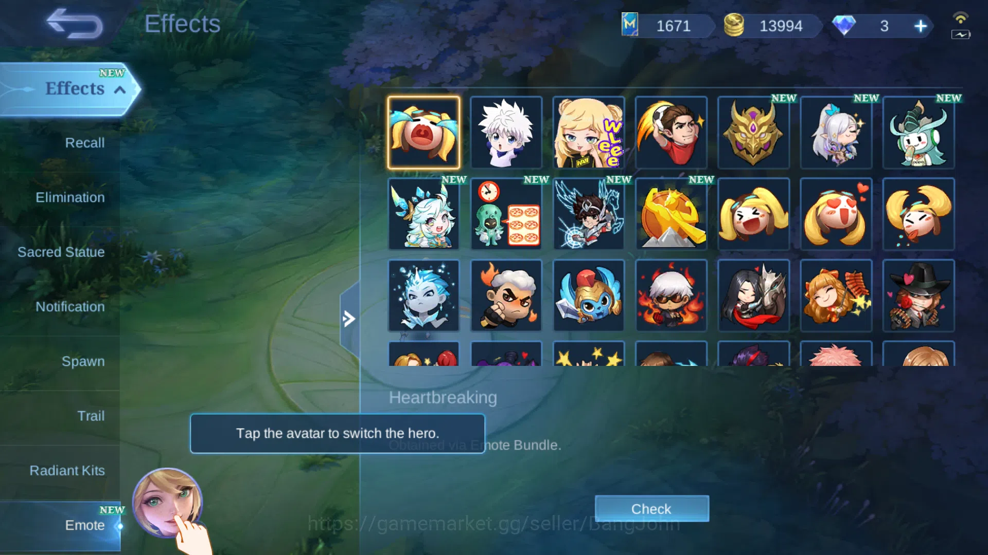 Mobile Legends: Bang Bang Accounts Hero 97 | Skin 234 | Prime Granger | Kof Karina |  image 17