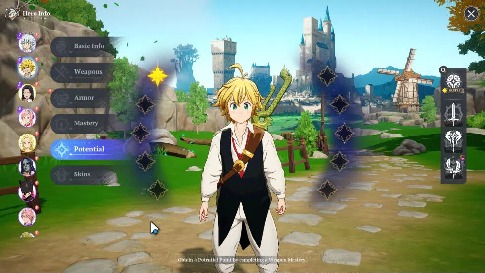 The Seven Deadly Sins: Origin Accounts [SEA] Lv 12|3 SSR|Meliodas P1,Guila P1,Elaine P1 & image 20