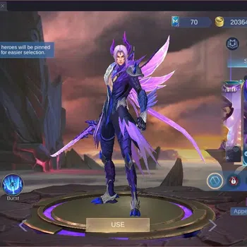 Mobile Legends: Bang Bang Collector Global|Hero 87 Skin 150|Expert|Naruto Vale|Saint S image 1