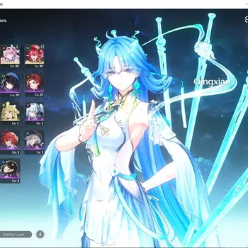 Wuthering Waves Accounts Starter SEA|UL 48|3 Limited|155 Blue Tide+394 A.Coral|(Qingxiao RC1,Denia,Ciaccona)+Sign|DB lvl