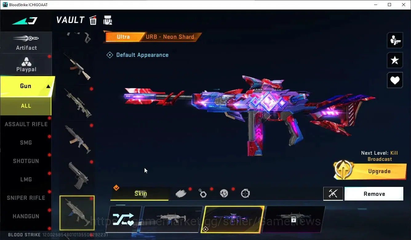 Blood Strike Accounts ASIA|3 ULTRA Zero AgentZ,Kraken-Puplr knight,URB-N image 6