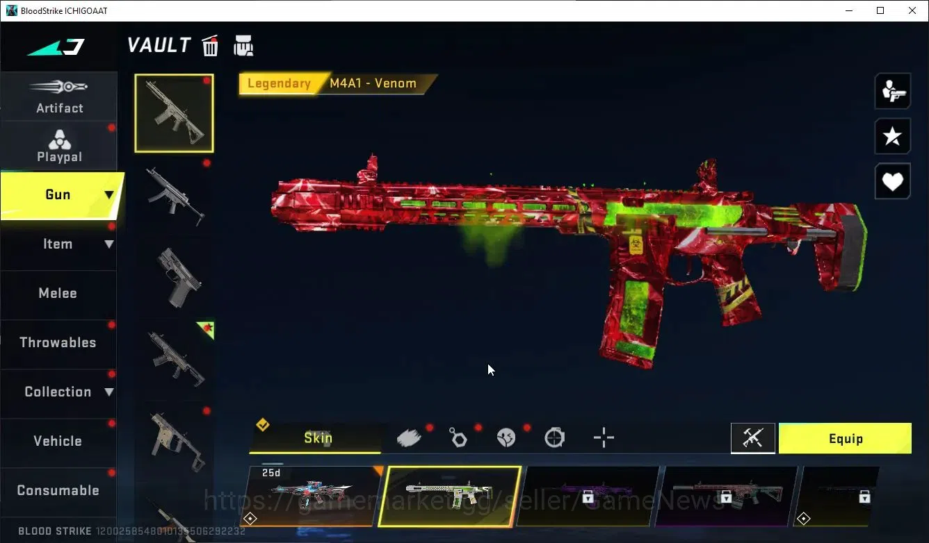 Blood Strike Accounts ASIA|3 ULTRA Zero AgentZ,Kraken-Puplr knight,URB-N image 7