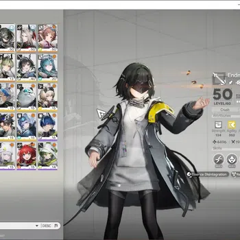 Arknights: Endfield Accounts Asia|Lv55|5 SSR(2 Limited)+6(*6Weapon)|(Arcane+Sign) Tangtang|35,9k Oro|1 Char Selector+2 Wp