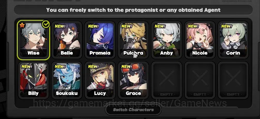 Zenless Zone Zero Accounts ASIA|IK 23|S1 Ch1|Starter 1 Limited [Promeia]+1 ST image 2