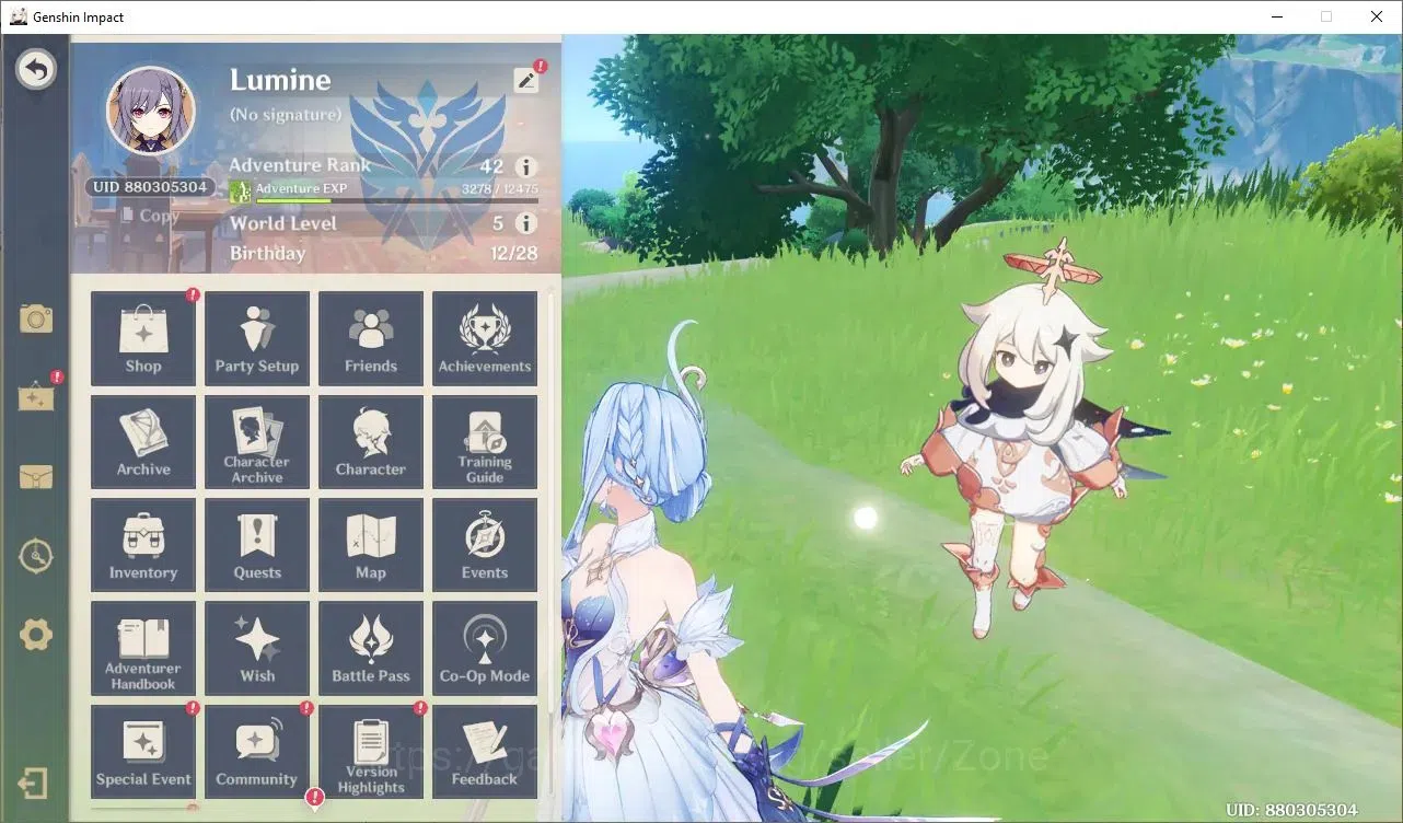 Genshin Impact Accounts Others ASIA|AR 42|1 Limited (Odette)+Keqing|Low Explore|MC Female|Check SS|TakeMail(GI1082Z) 1