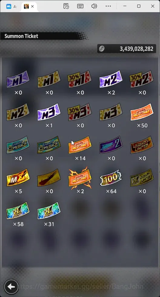 Dragon Ball Legends Accounts Global | Lvl 158|10.9M Total Power|104 CC|1 UL|2 L image 3