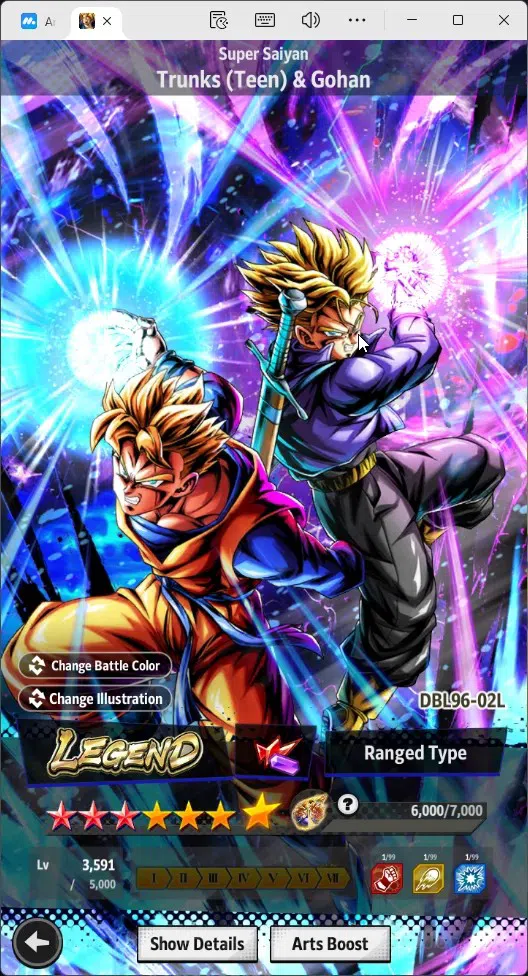Dragon Ball Legends Accounts Global | Lvl 158|10.9M Total Power|104 CC|1 UL|2 L image 9