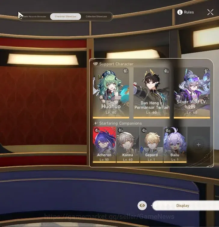 Honkai Star Rail Accounts Asia|TL 46|5 Limited|Silver Wolf 999+Sign,Acheron, image 2