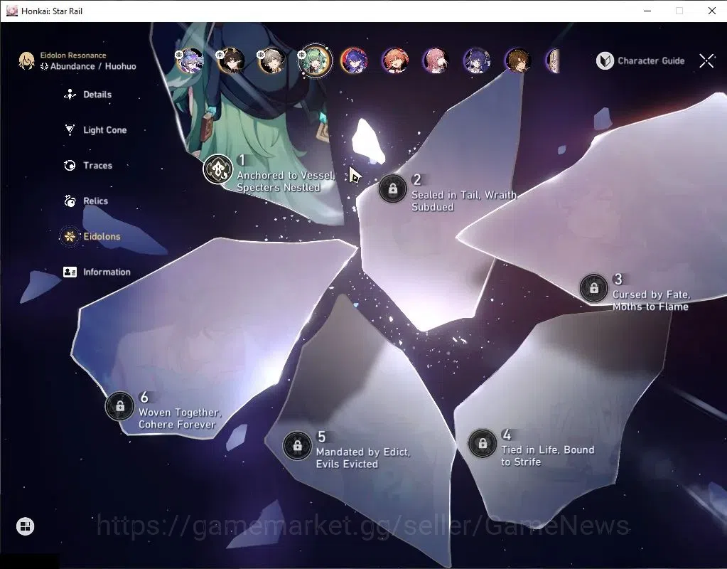 Honkai Star Rail Accounts Asia|TL 46|5 Limited|Silver Wolf 999+Sign,Acheron, image 5