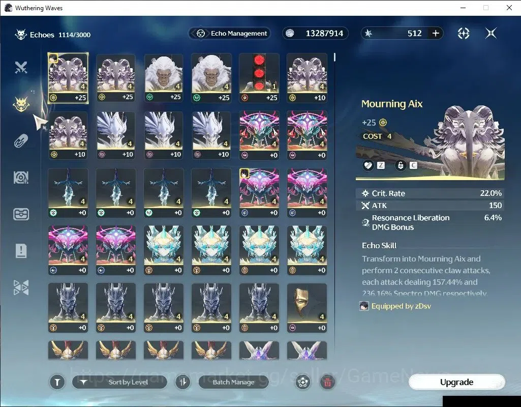 Wuthering Waves Accounts EU | UL 47 | 1 Limited | [Hiyuki R4 + Sign] | Data image 6
