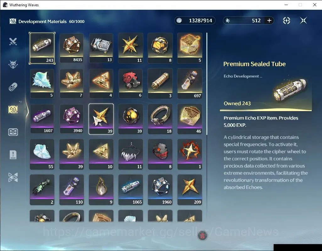 Wuthering Waves Accounts EU | UL 47 | 1 Limited | [Hiyuki R4 + Sign] | Data image 7