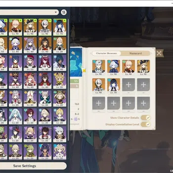 Genshin Impact Accounts Mid Game ASIA|AR 55|6 Limited + 4 (*5 Weapon) | (Neuvillette