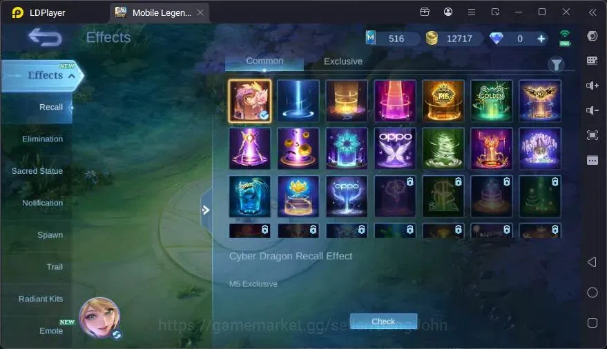 Mobile Legends: Bang Bang Accounts GLOBAL Hero 101 Skin 133 | BLAZING Layla | EPIC Ha image 15