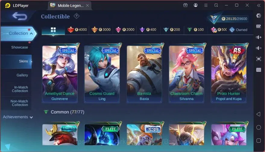 Mobile Legends: Bang Bang Accounts GLOBAL Hero 101 Skin 133 | BLAZING Layla | EPIC Ha image 4