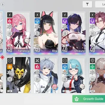 Chaos Zero Nightmare Accounts Asia|Lv 41|6 SSR(Sereniel,Tenebria,Chizuru,Rita,Khalipe,kayron)|11 SR[AnikaM3,ReiM3,Etc]|10
