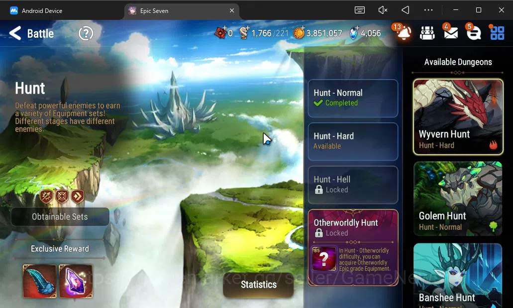 Epic Seven Accounts ASIA Unverif| 7 ML (TE Kayron,DP Aria,BW Iseria,PC image 20