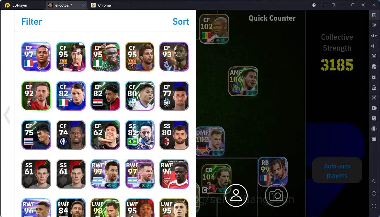 eFootball Accounts Mobile |PW 3185|Epic Hazard,Baresi,Gerrard,Bebeto, image 2