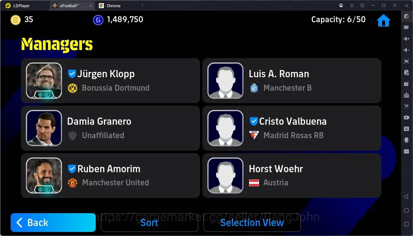 eFootball Accounts Mobile |PW 3185|Epic Hazard,Baresi,Gerrard,Bebeto, image 3