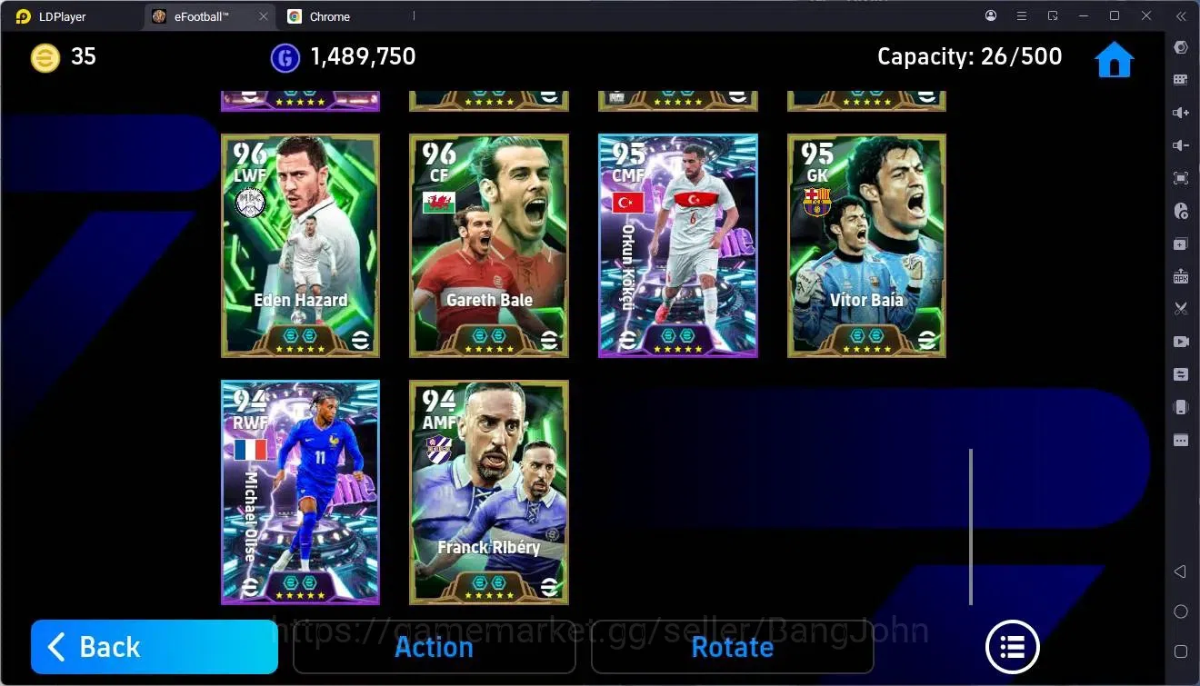 eFootball Accounts Mobile |PW 3185|Epic Hazard,Baresi,Gerrard,Bebeto, image 7
