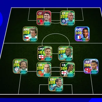 eFootball Accounts Legends & Iconic Players 5 MANAGER BOOSTER | COLECTIVE 3240+,NEW MAKALELE x JAPP STAMP x MARCELO x TOMS