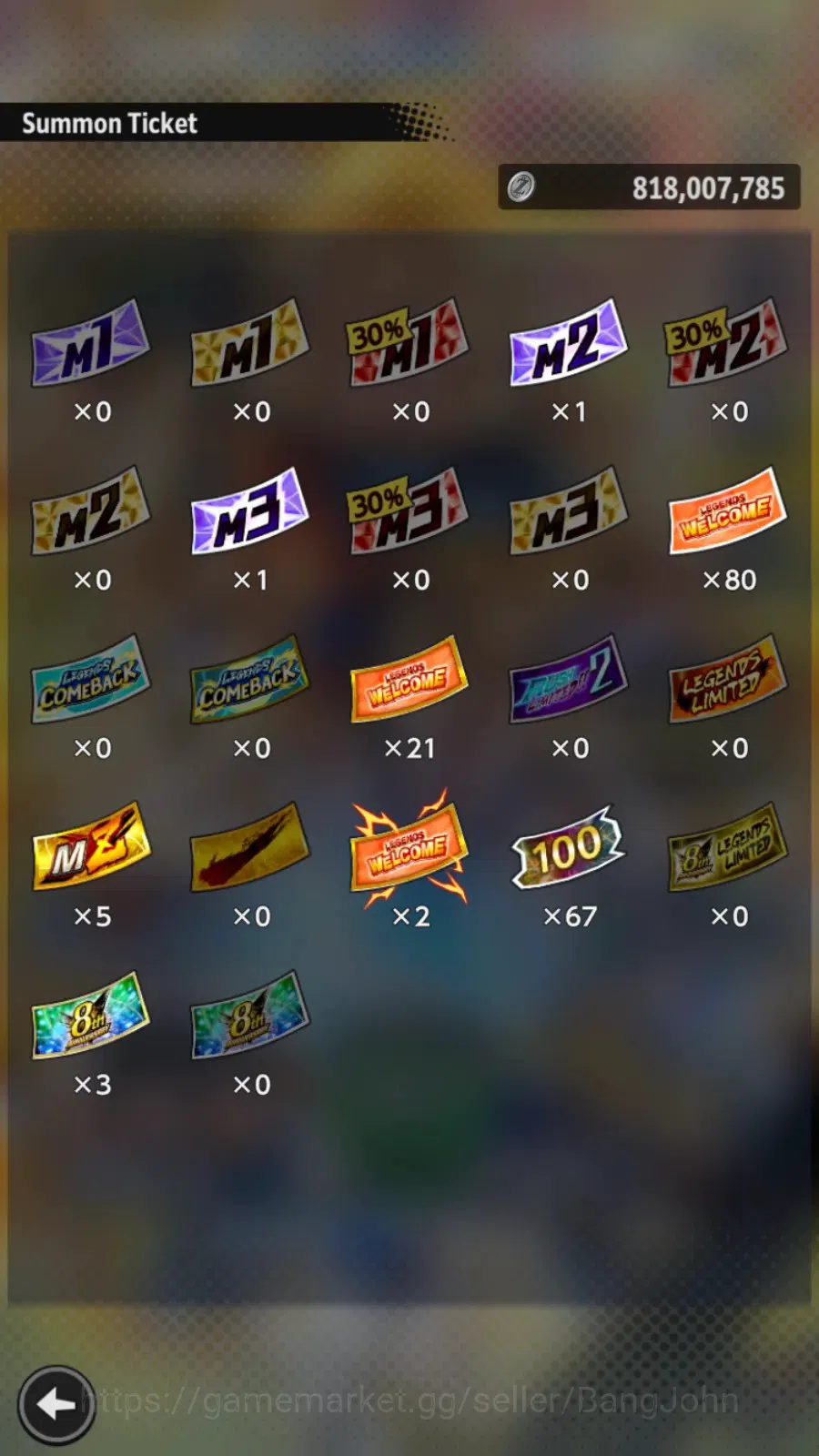 Dragon Ball Legends Accounts High-End Android | Lvl 159|343M Total Power|959 CC|4 LR|4 UL|UL SS Goku,Vegeta,Omega Shenron 4