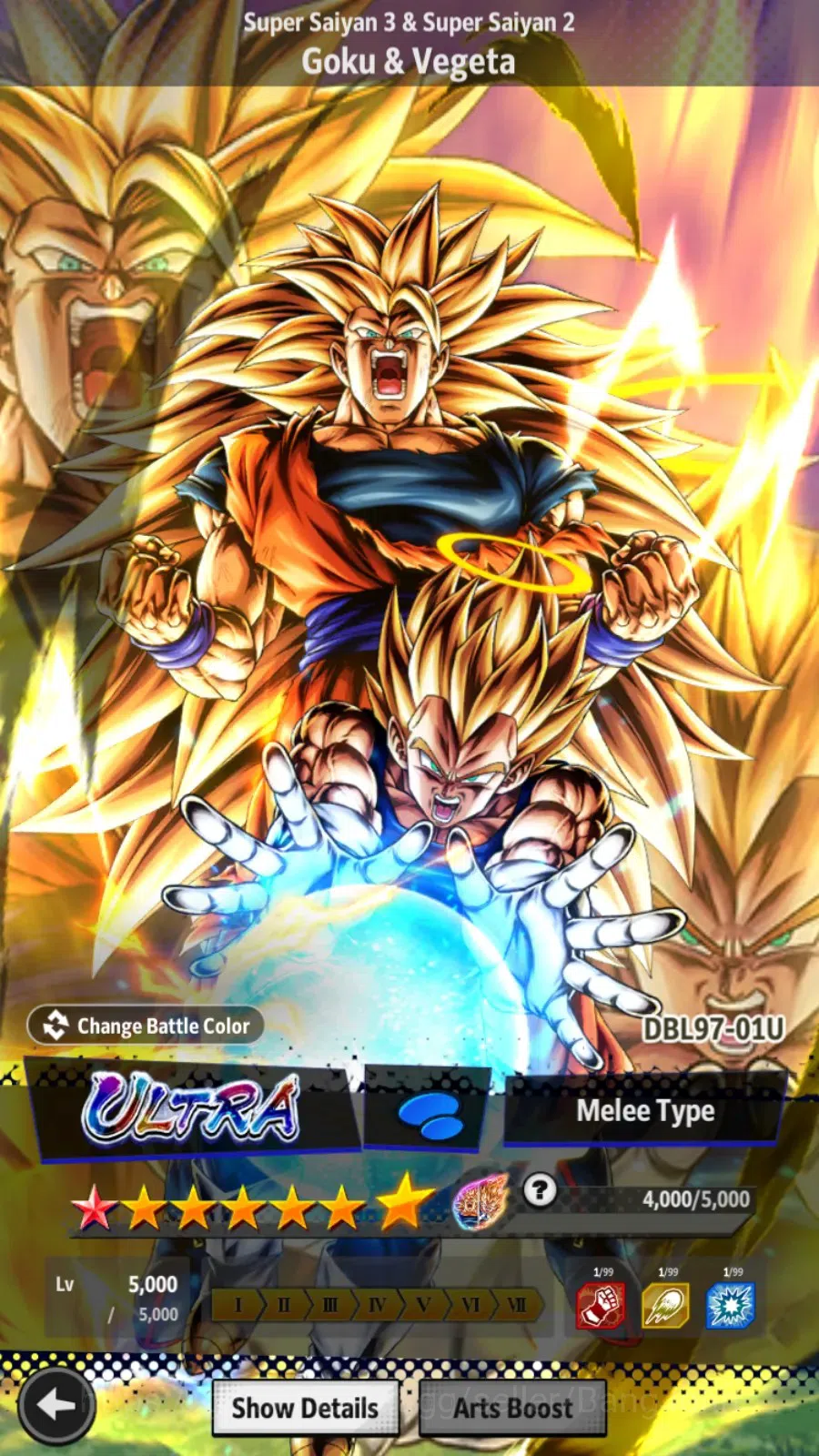 Dragon Ball Legends Accounts High-End Android | Lvl 159|343M Total Power|959 CC|4 LR|4 UL|UL SS Goku,Vegeta,Omega Shenron 9