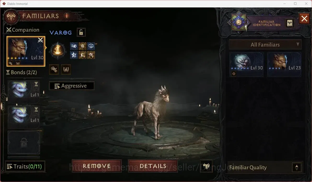 Diablo Immortal Accounts Mid-Tier NA - Chain of honor | 60 (328) Barbarian-Maledictor | CR 27k | Reso 360 | Hell 3 | Varog 16