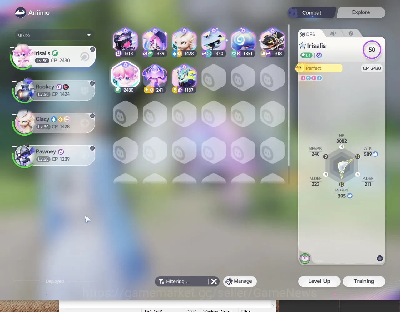Aniimo Accounts Mid Game NA|Lv48|9 Prismana (PawneySP5,HexxinSP4,GlacySP1,StellarysSP4,TurboSP1,WaleetheSP6,etc)|8 Sparkle,3 1