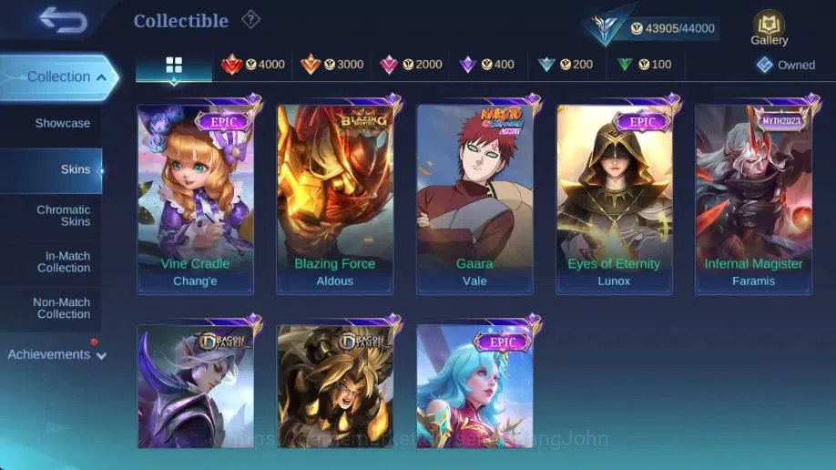 Mobile Legends: Bang Bang Accounts Global|Hero 103 Skin 192|Expert|CC Natalia|KOF Kar image 13